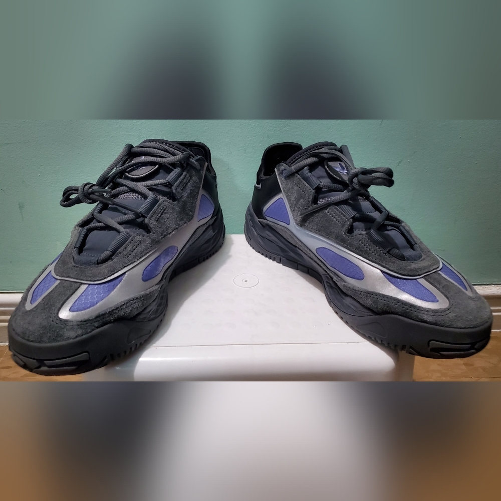 ADIDAS Niteball Carbon Orbit Violet Suede Leather Sneakers Unisex sz 7.5 Men's - Picture 10 of 15